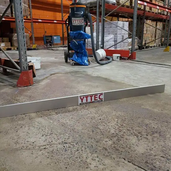 Betongslipningsprocess